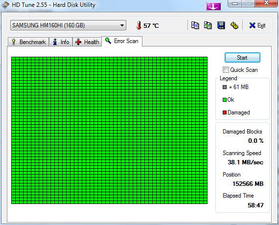 Samsung HM160HI Simple Surface Graph